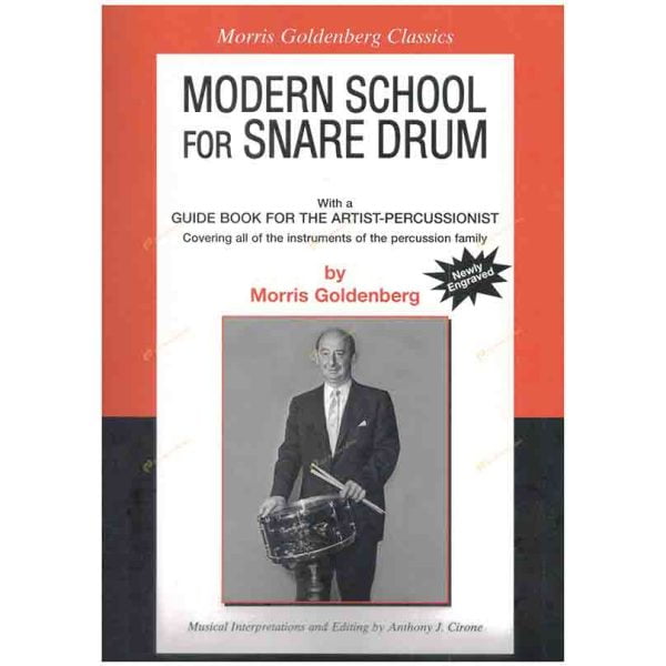 【預購商品】Goldenberg-Modern School for Snare Drum 戈登伯格 - 小鼓的當代學派