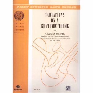 【預定商品】Ostling-Variations on a Rhythmic Theme 奧斯特林-一個節奏主題的變奏