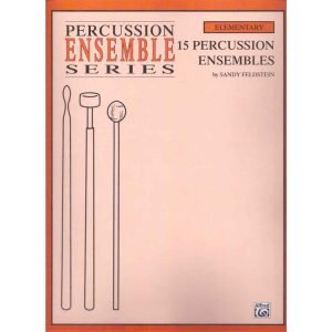【預定商品】Feldstein-15 Percussion Ensembles 15首打擊重奏合集
