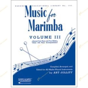 Jolliff - Music for Marimba - Volume III 喬利夫 - 馬林巴木琴版本的著名音樂- 第三冊