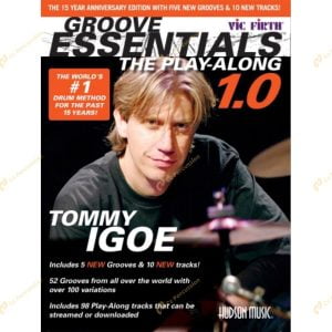 Igoe - Groove Essential 1.0 - The Play-Along 艾格 - 節奏基礎 1.0 - 與音樂伴奏一起練習（書籍+線上錄音）