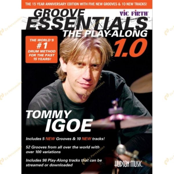 Igoe - Groove Essential 1.0 - The Play-Along 艾格 - 節奏基礎 1.0 - 與音樂伴奏一起練習（書籍+線上錄音）