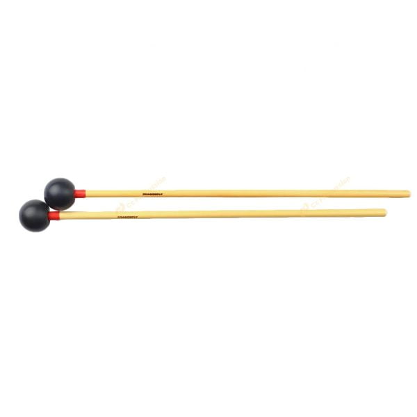 【預購商品】【Dragonfly】EB3 藤柄 手工 硬橡膠系列 高音木琴/鐘琴槌 1 ¼” Ebonite
