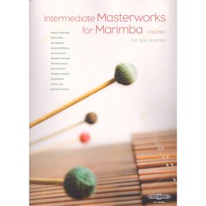 Zeltsman - Intermediate Masterworks for Marimba Volume I (For Solo Marimba) 澤爾茲曼-第一卷中階馬林巴木琴大師作品（給獨奏馬林巴）