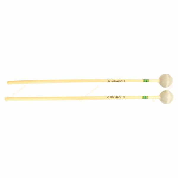【出清】【JGPercussion】K1 Soft Rubber 軟橡膠棒頭 藤柄 高音木琴/鐘琴槌