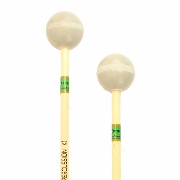 【出清】【JGPercussion】K1 Soft Rubber 軟橡膠棒頭 藤柄 高音木琴/鐘琴槌：圖片 2