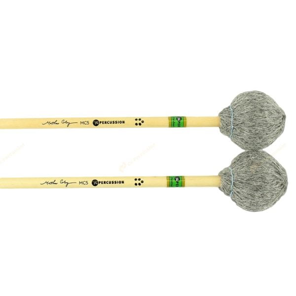 【預購商品】【JGPercussion】MC5B 馬修·科利系列馬林巴木琴槌 羊駝毛線 樺木柄 軟