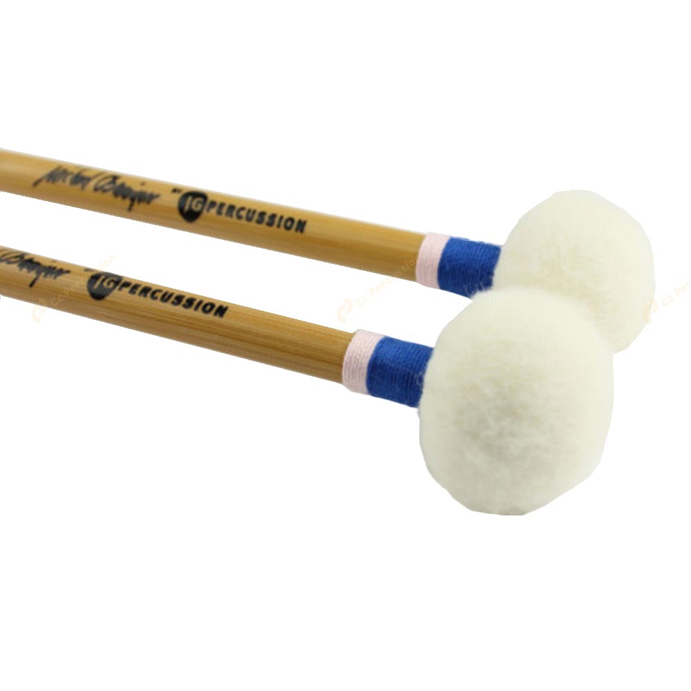 【預購商品】【JGPercussion】MO1 "蕭士塔科維奇" 竹製棒身 柏林音樂廳管絃樂團定音鼓首席【邁克爾·奧伯邁爾】簽名系列定音鼓棒:圖片 2