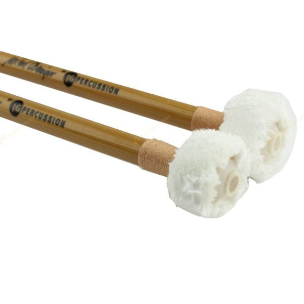 【預購商品】【JGPercussion】MO10 "馬勒(大)" 竹製棒身 柏林音樂廳管絃樂團定音鼓首席【邁克爾·奧伯邁爾】簽名系列定音鼓棒：圖片 2