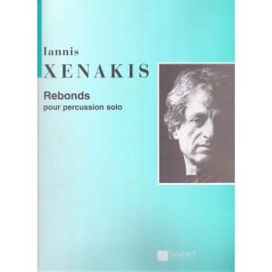 【預定商品】Xenakis-Rebonds Part A and Part B for Percussion(1987-1989)