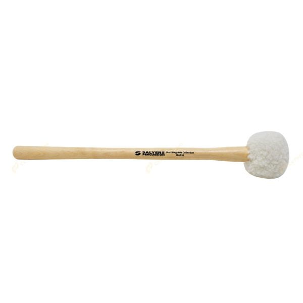 【預購商品】【Salyers】MAB3S 行進藝術菁萃系列 行進大鼓棒 山胡桃木柄 軟蓬鬆棒頭 建議22"-26"大鼓