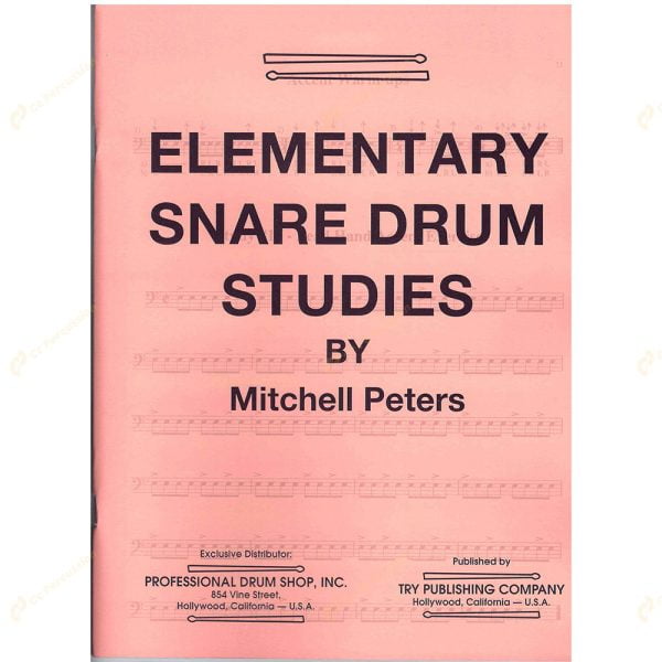 Peters - Elementary Snare Drum Studies 彼得斯 - 初階小鼓練習教本