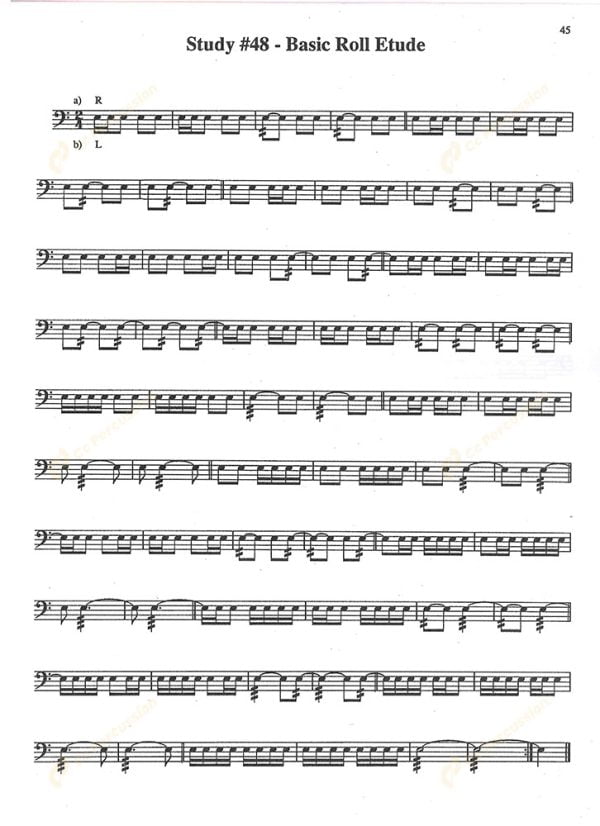 Peters - Elementary Snare Drum Studies 彼得斯 - 初階小鼓練習教本：圖片 3