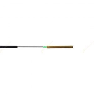 【Dragonfly】T2 ¼” 手工 黃銅製棒頭 三角鐵棒 (單支)