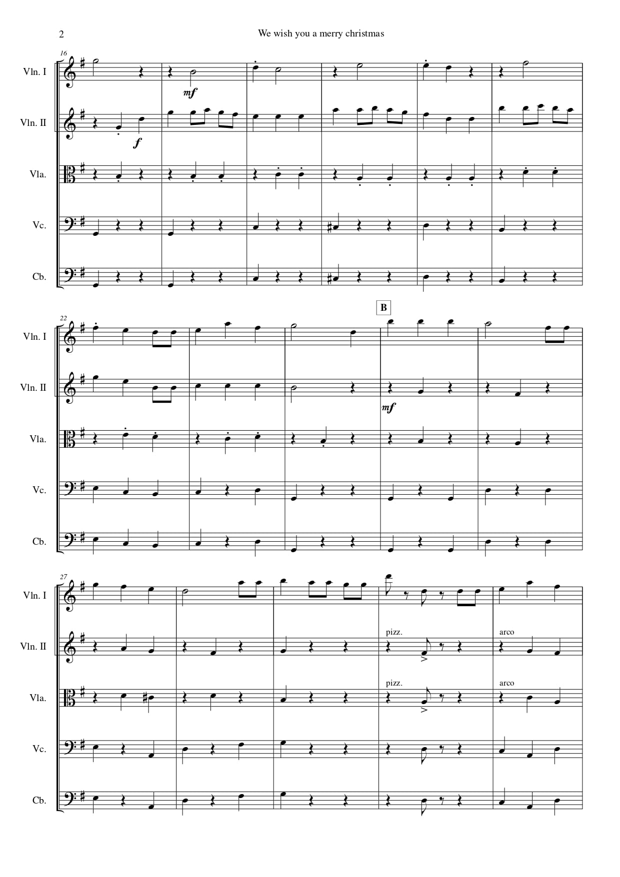 【廖邦豪】【電子樂譜】We Wish You a Merry Christmas:圖片 3